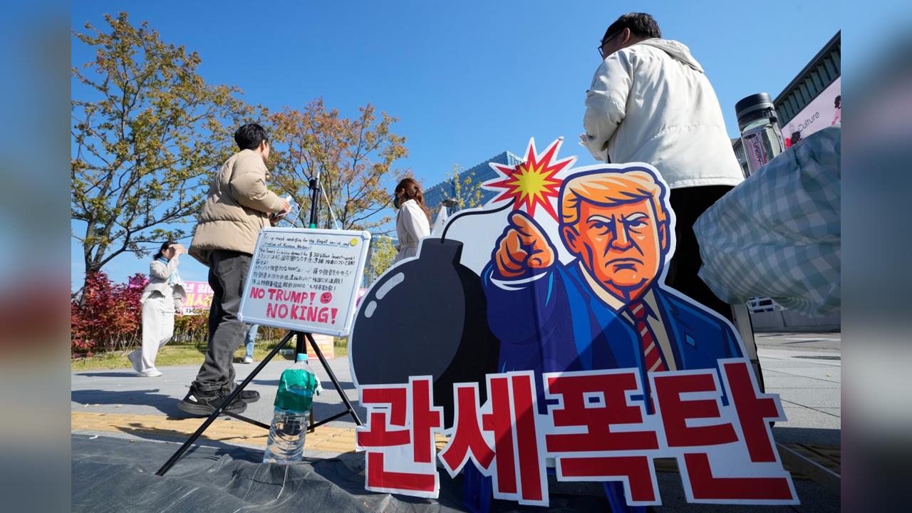 快新聞/刷存在感?川普今將飛往南韓 北韓射巡航飛彈挑釁