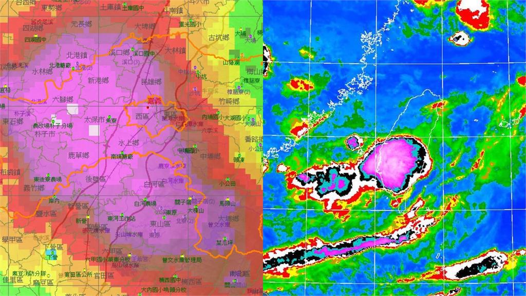 台灣上空見「這1物」2地區注意大雨!鄭明典示警:下在哪裡都排水不及