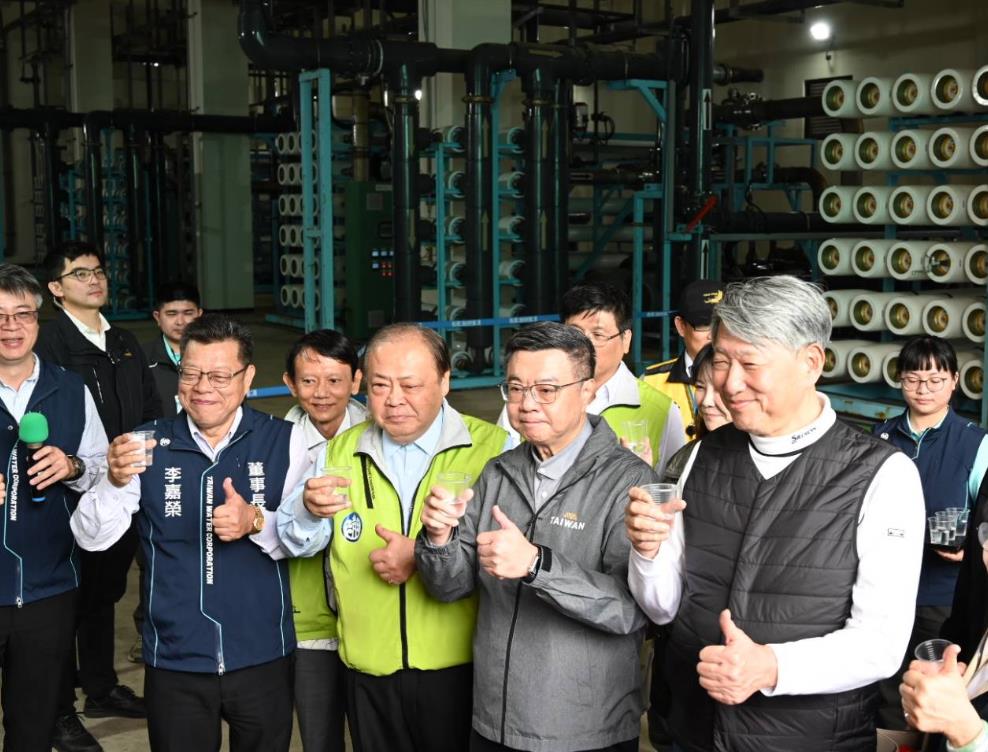 快新聞／準備再建海水淡化廠！　陳光復：感謝中央、台水讓澎湖全年不缺水