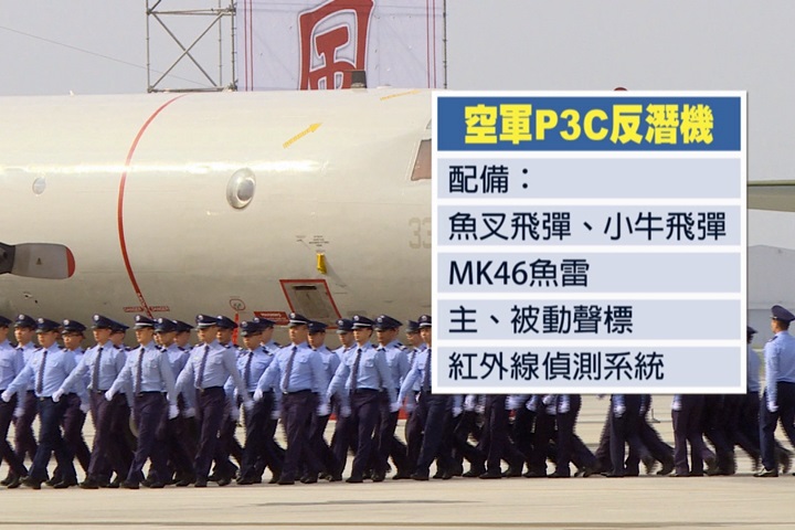 反潛戰力世代交替 空軍P3C部隊成軍