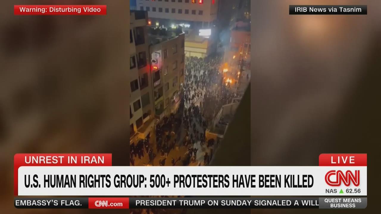 伊朗示威恐6千死　美國緊急宣布撤離公民