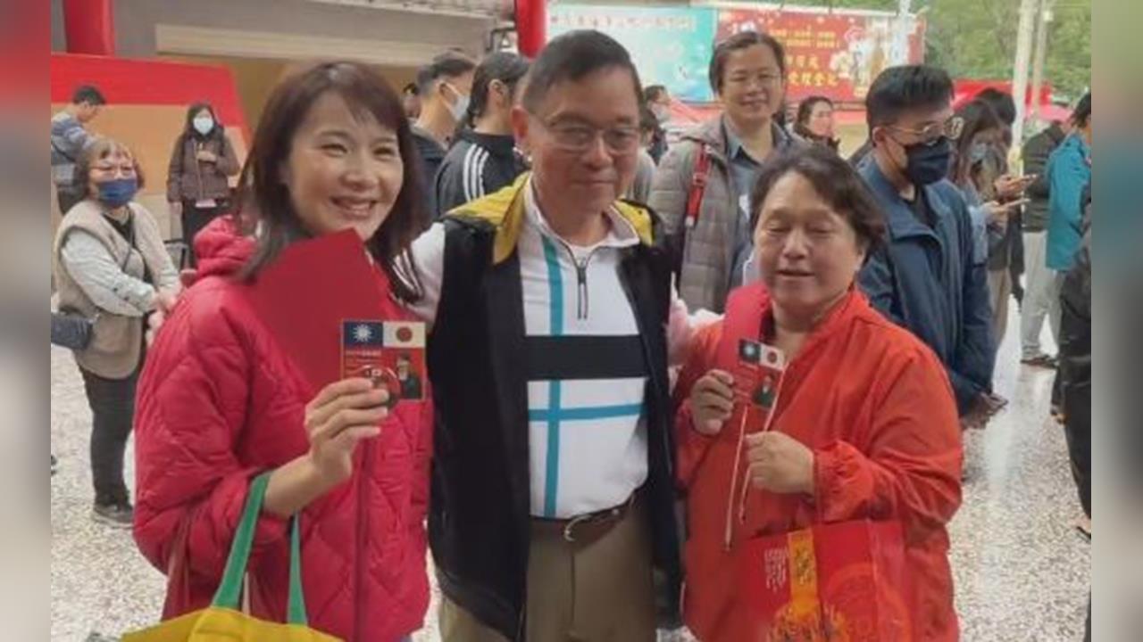 新豐孫大炮贊助鄉民赴日旅遊　加贈特製徽章貼紙象徵台日友好