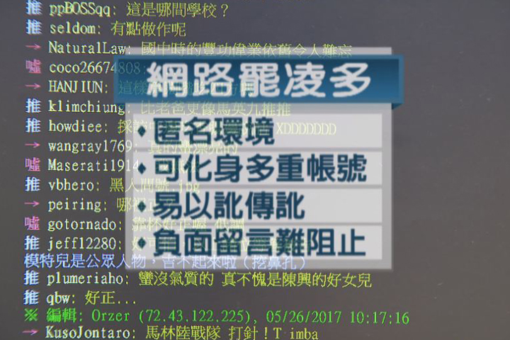 女兒因網路霸凌輕生 陳星盼網友手下留情