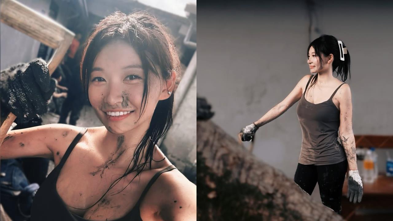 拱傅崐萁鏟泥才被讚!女星遭酸「擺拍」半夜喊冤19字回應:笑是錯的?