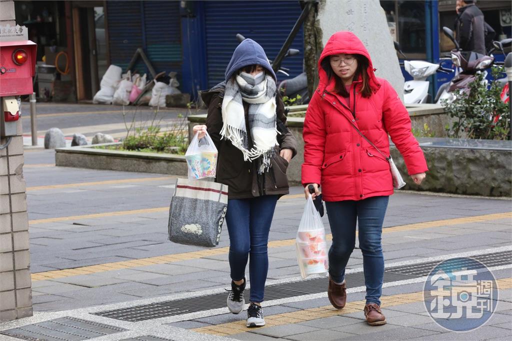 寒流午後來襲北部探10度以下　小年夜至初一各地「非常寒冷」
