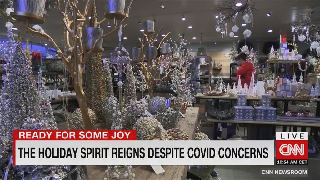 防疫封城民眾苦悶 耶誕將至全美爆買 