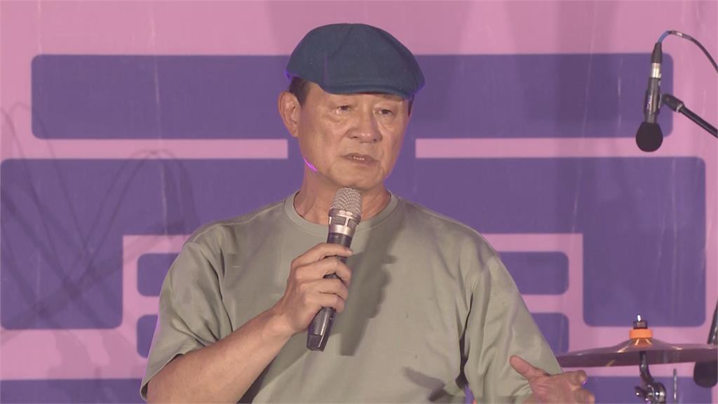 快新聞／大罷免造勢！陳慕義用鯨魚比喻台灣　喊：去投票拍浪花讓世界看到台灣