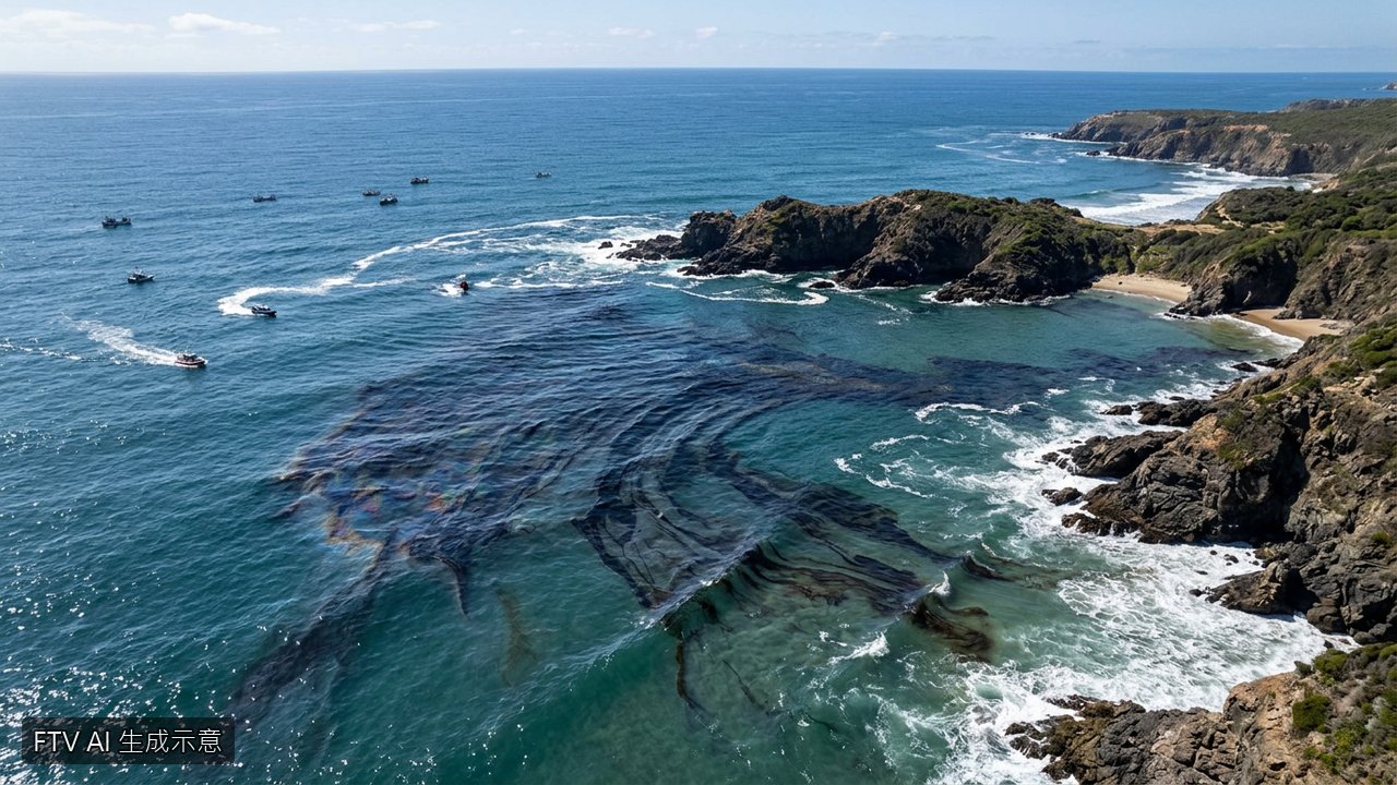 俄影子油輪爆炸擱淺　阿曼海洋保護區驚傳漏油危機