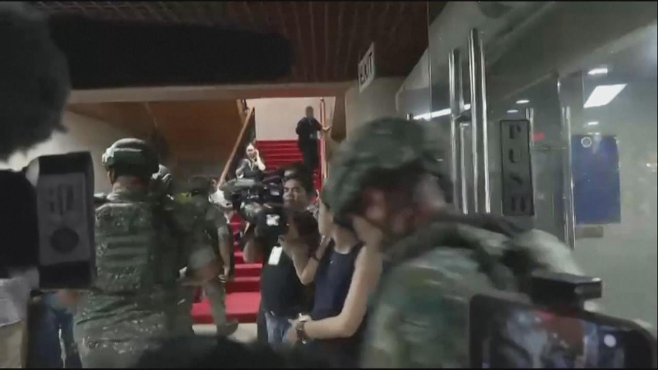 菲律賓國會槍響 參議院大樓陷入混亂