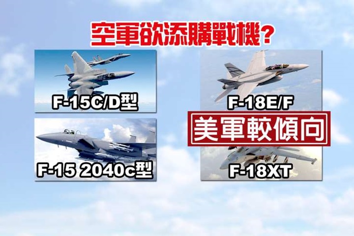 替換幻象抵禦解放軍 台擬購美F18戰機