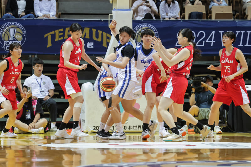 瓊斯盃／衛冕軍日本隊大勝51分！台灣藍46：97苦吞首敗