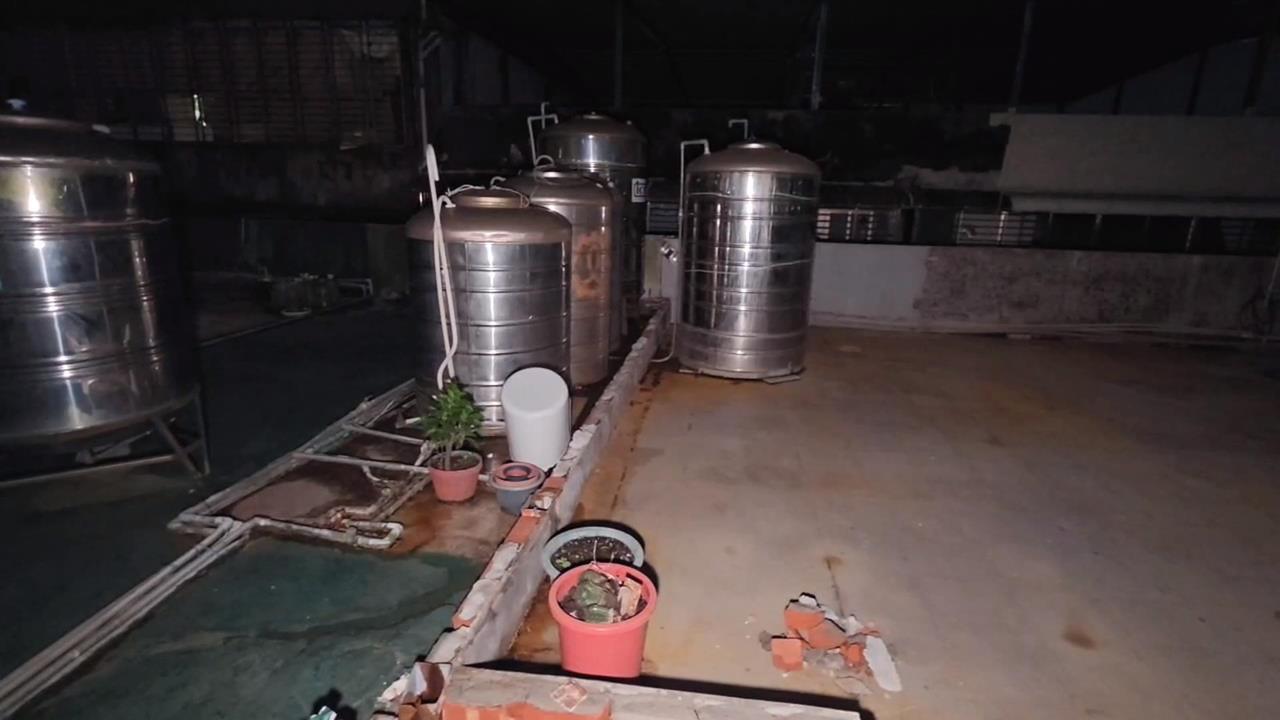 基隆民宅水塔疑遭人倒入漂白水 住戶出現咳嗽.腹痛症狀
