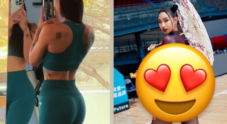 啦啦隊女神旗袍「炸股Look」畫面曝光！網讚「天生模特」：最後1張笑倒