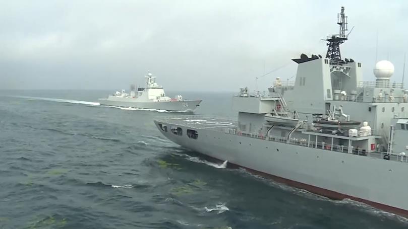 快新聞／3艘中國軍艦現身蘭嶼外海！　海軍：全程掌握監控