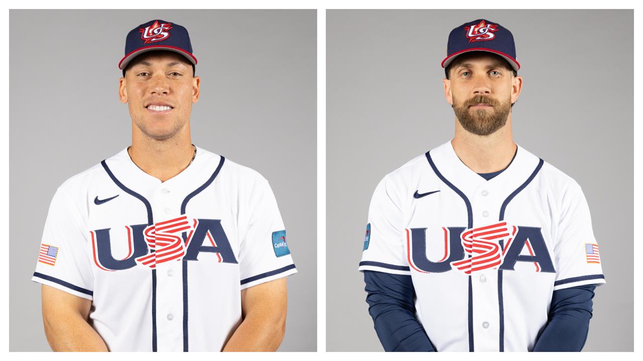 經典賽(影)／哈波始終與洋基無緣！終於在美國隊如願和法官並肩作戰