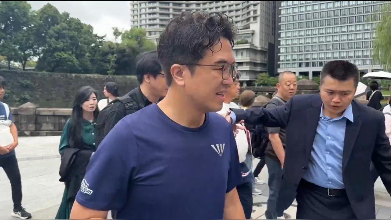 沈伯洋到日本了！最新畫面曝光　還因親自做「這件事」大遲到
