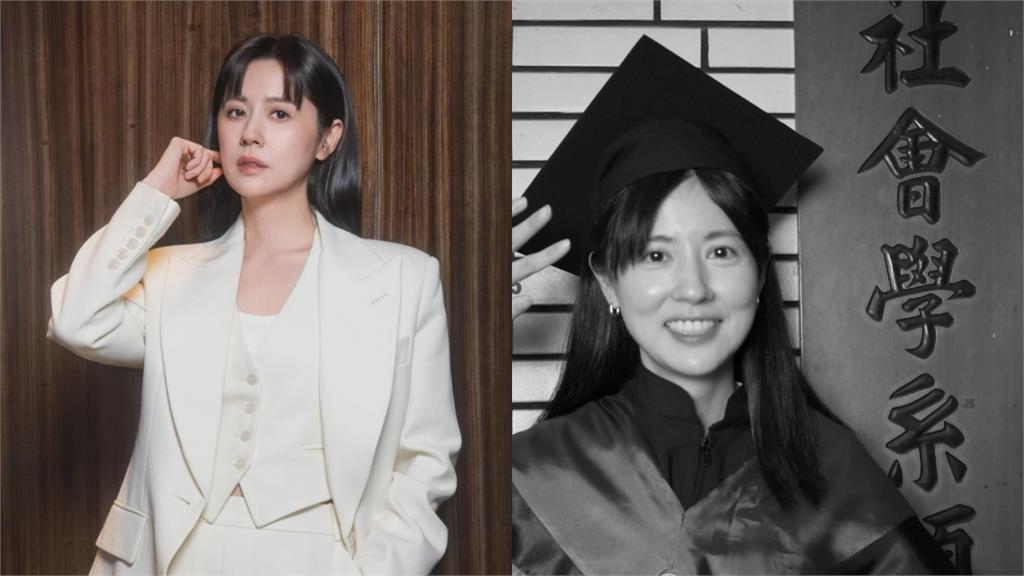 40歲林予晞曬「碩士畢業照」宛如少女！粉狂讚「勵志」：很棒的模版