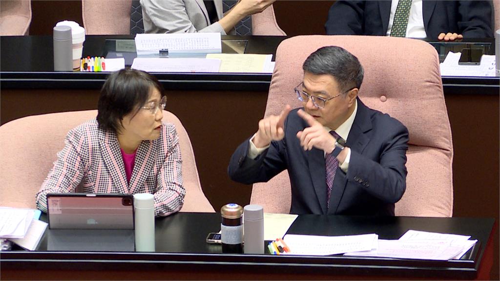 總預算僵局難解　卓榮泰備詢與藍委廖先翔爆口角