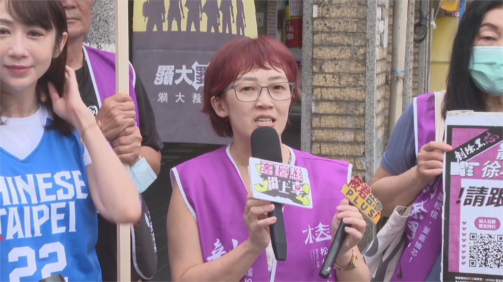 快新聞／徐巧芯真的怕了！積極跑活動、掛布條　罷團：「裝乖沒用」來不及了
