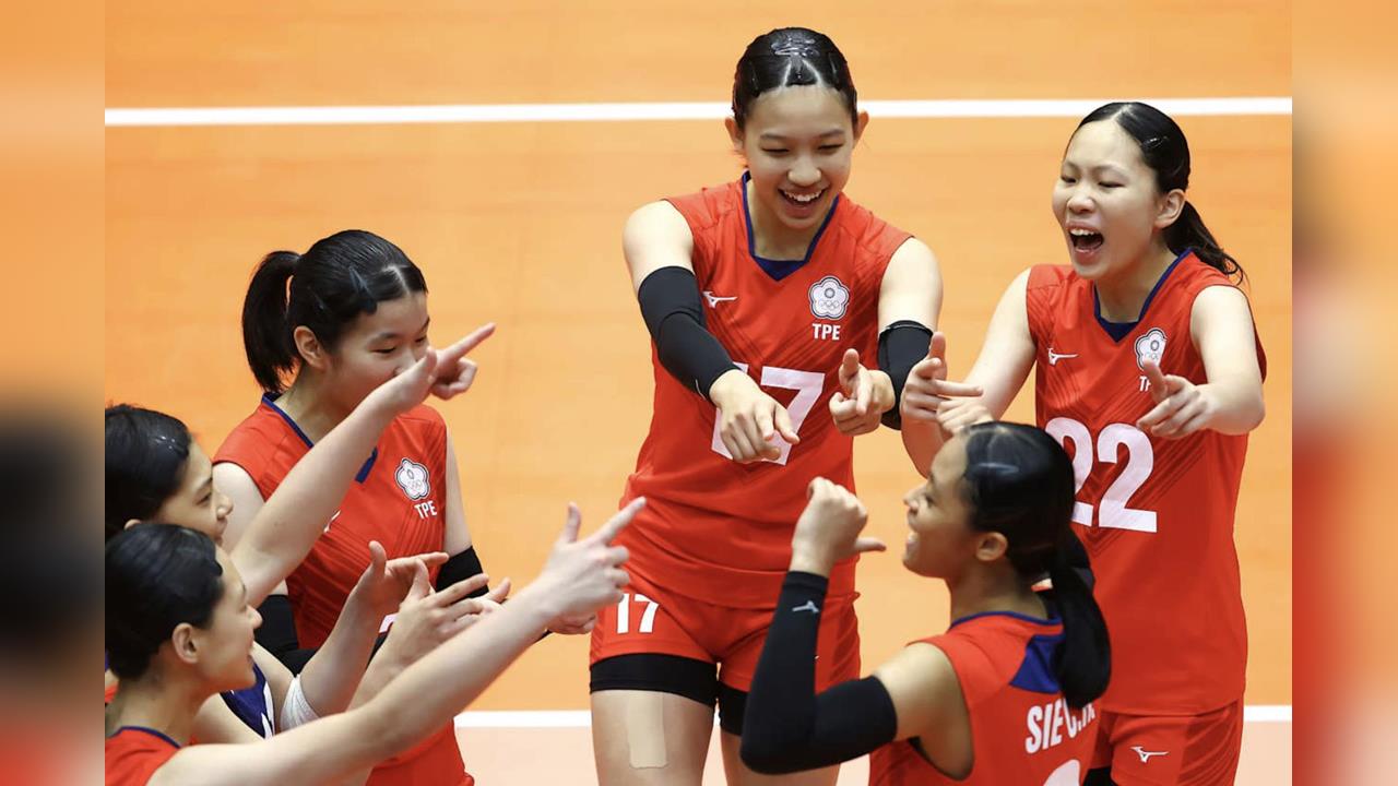 排球／台灣女排出戰世界U17排球錦標賽 鏖戰5局不敵波多黎各吞敗、戰績1勝2負