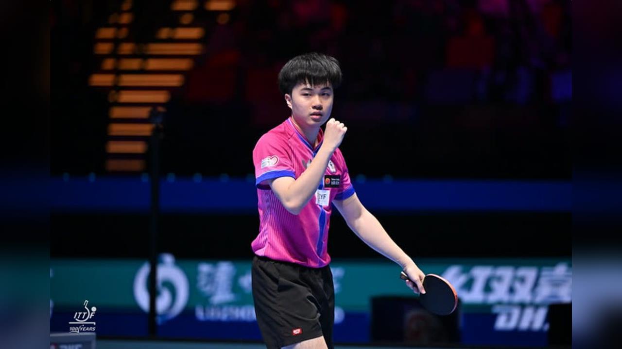 桌球/林昀儒甜蜜復仇!逆轉擊敗宿敵張本智和 睽違7年重返世界盃4強