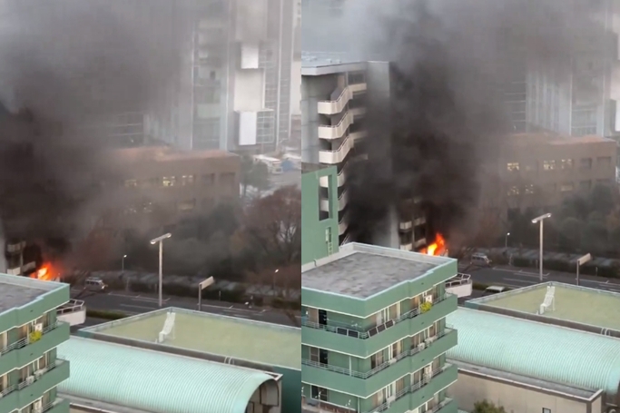 快新聞／日本又出事！東京西新宿商辦區大樓大火　至少8人受傷
