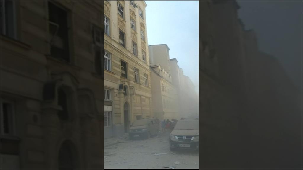 維也納驚傳氣爆樓塌 至少4人重傷