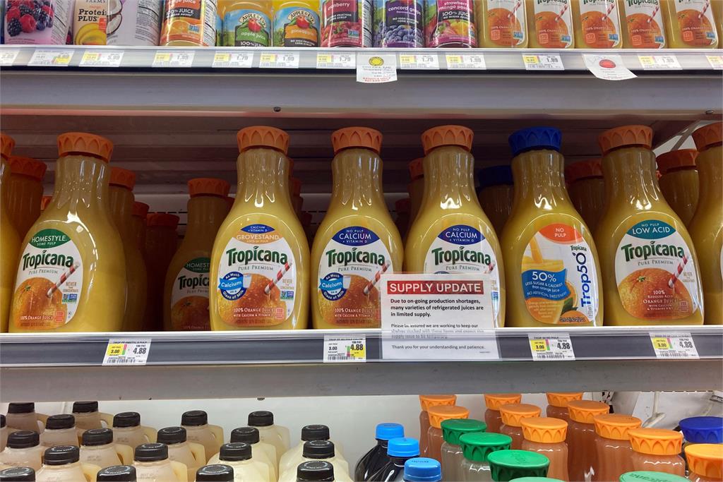 巴西柳橙原汁價格飆漲　日本業者改賣國產柑橘果汁