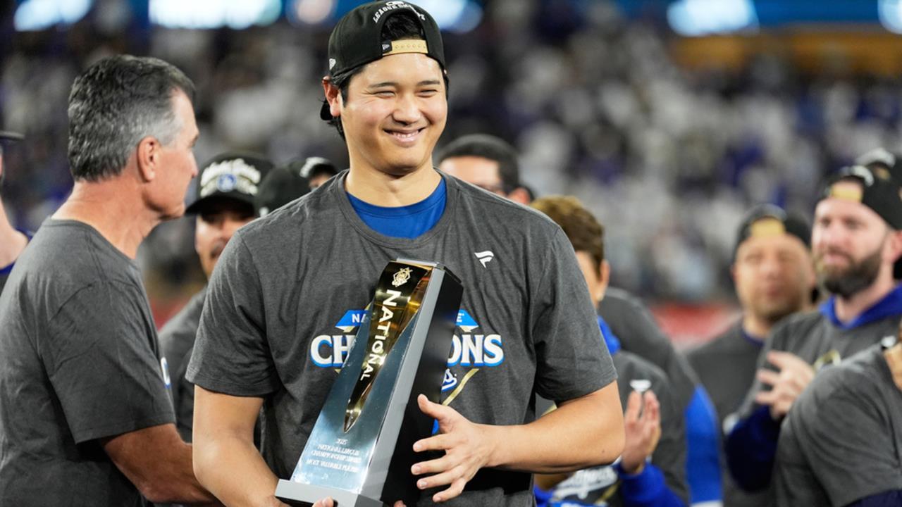 MLB/超無私!大谷神蹟豪取MVP後 獎盃大改造貼「全隊的努力」標語激勵道奇