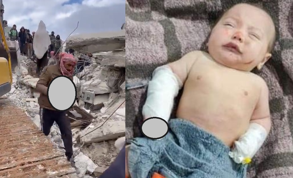 母愛的偉大！敘利亞孕婦受困瓦礫堆　用盡全力生下孩子後氣絕身亡