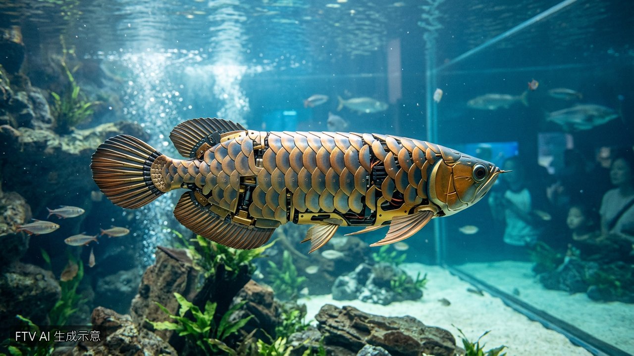 2026世界機器人大會　仿生金龍魚亮相可水下巡檢