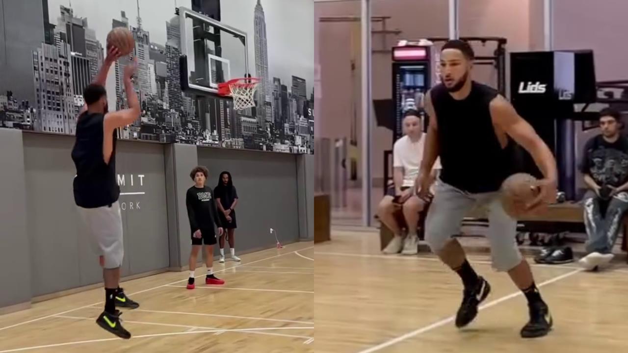 籃球(影)／練習型球員？西門「終於找到投籃手感」強調：回NBA前練到「刀槍不入」