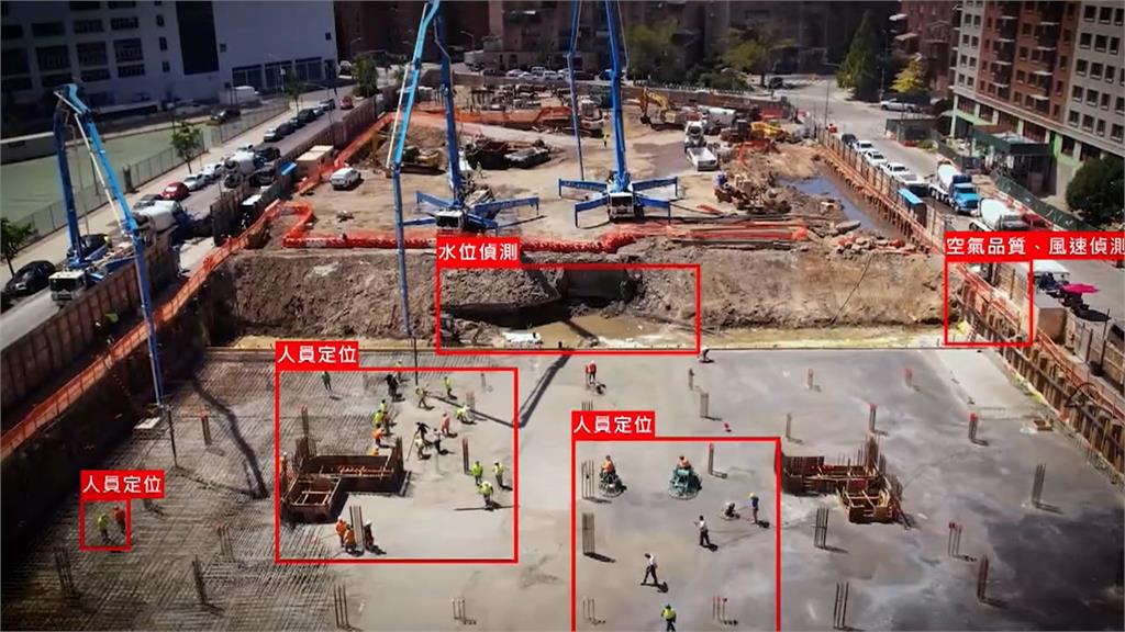 工地多廠商同時施作卻無統籌監管　業者推AI監測系統整合