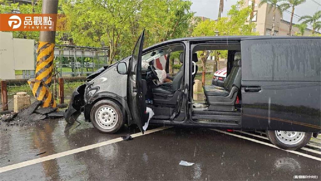 《花甲少年趣旅行》車禍自撞5人送醫！ 車輛慘況曝光