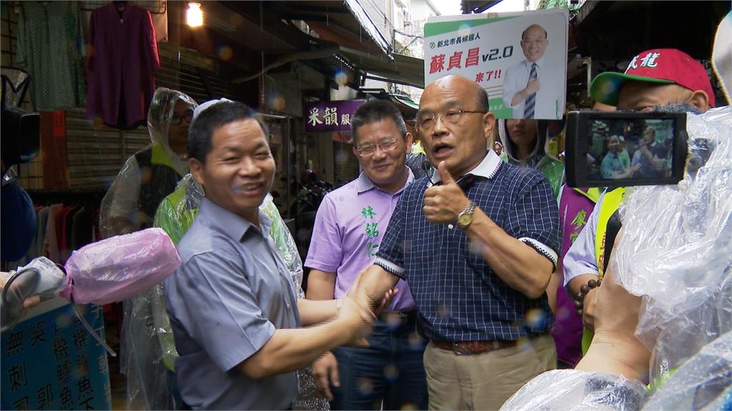 親藍民調蘇貞昌部分勝過侯友宜 兩人不敢大意努力催票