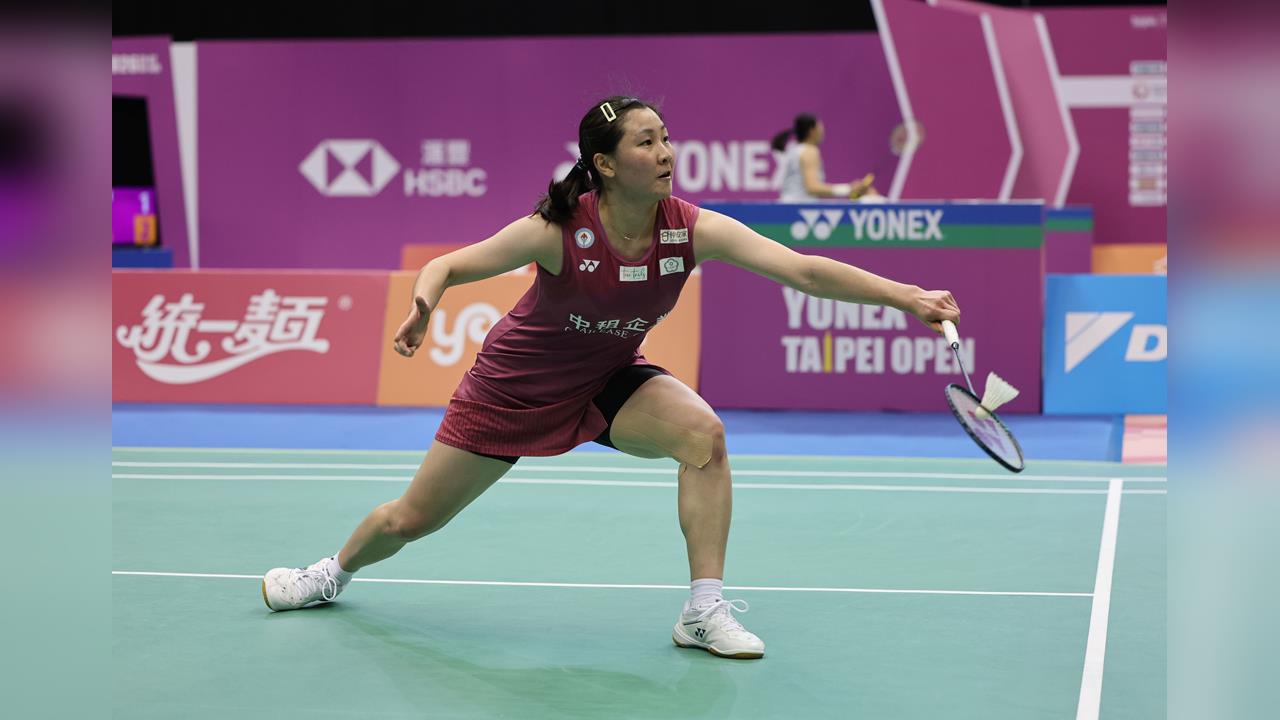羽球(影)／台北羽球公開賽32強戰傳捷報！台灣女將林湘緹上演漂亮逆轉勝晉級16強