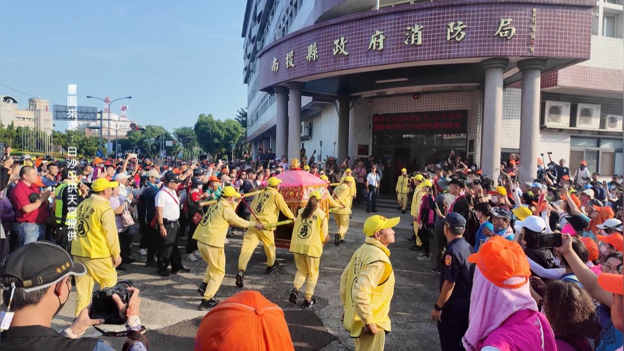 白沙屯媽祖前進路線變化莫測　前、現任轎班現身說明白