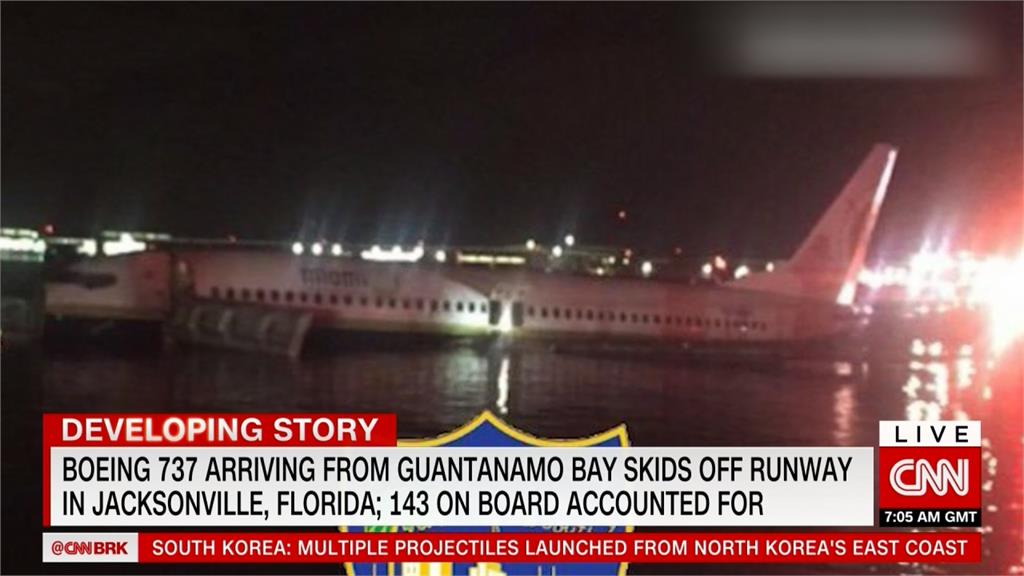 驚魂！波音737降落意外墜河 機上143人全數獲救