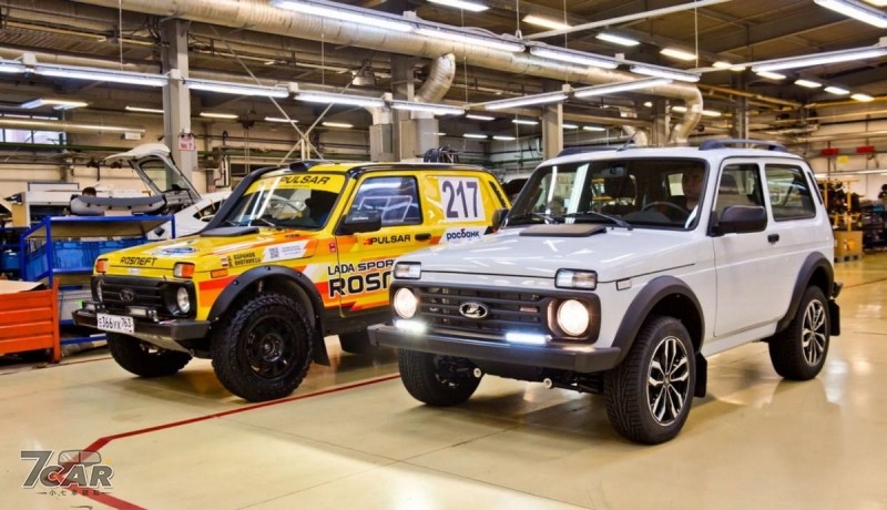 以拉力賽車為靈感　Lada Niva Sport 性能升級登場