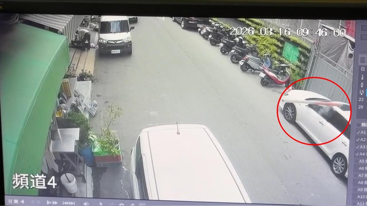 台中東區建案　天降鋼筋砸車！　施工出包遭勒令停工