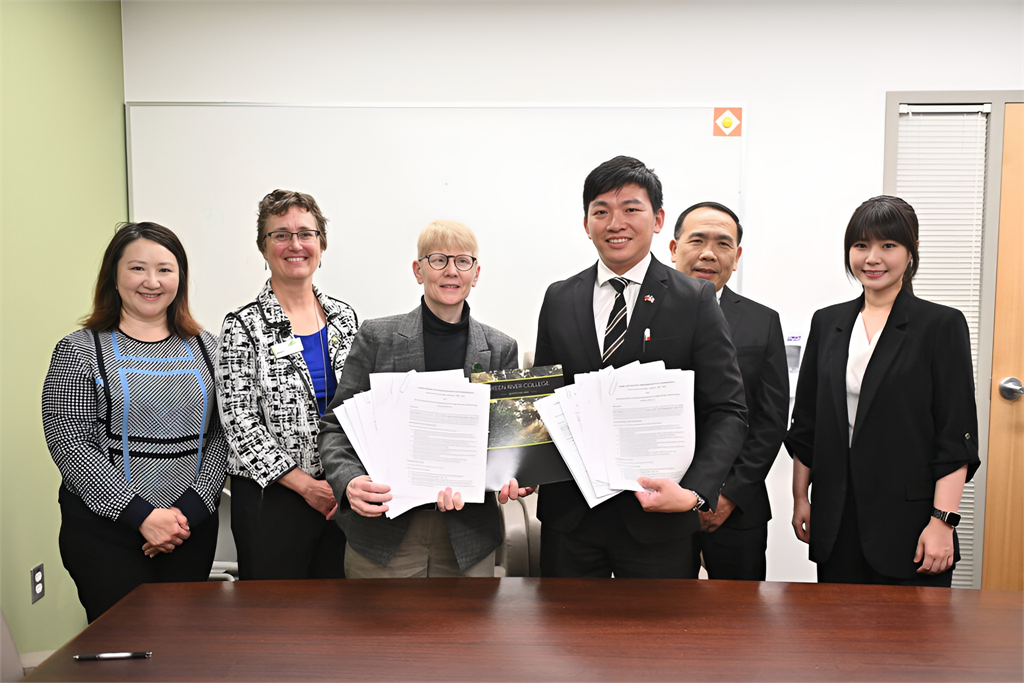 高市府訪團赴美　與姐妹市學院簽教育交流意向書