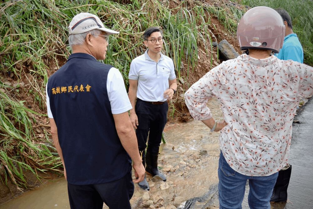 連日豪雨釀災損逾億　鍾佳濱爭取全品項農損補助