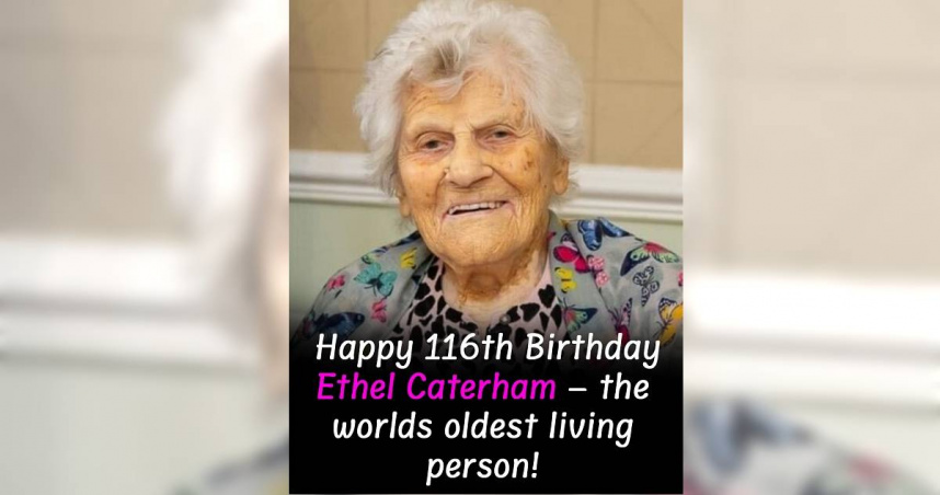 英國奶奶迎116歲生日！取代巴西修女成「最長壽超級人瑞」　她曝養生秘訣