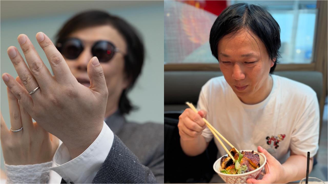 蕭煌奇「嗑大碗鰻魚飯」顧眼睛!網紅「留言神回1句」網驚:雙倍地獄哏