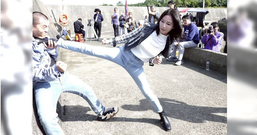 張家瑋寒流拍打戲 被旋轉摔地累癱:真的沒力氣了