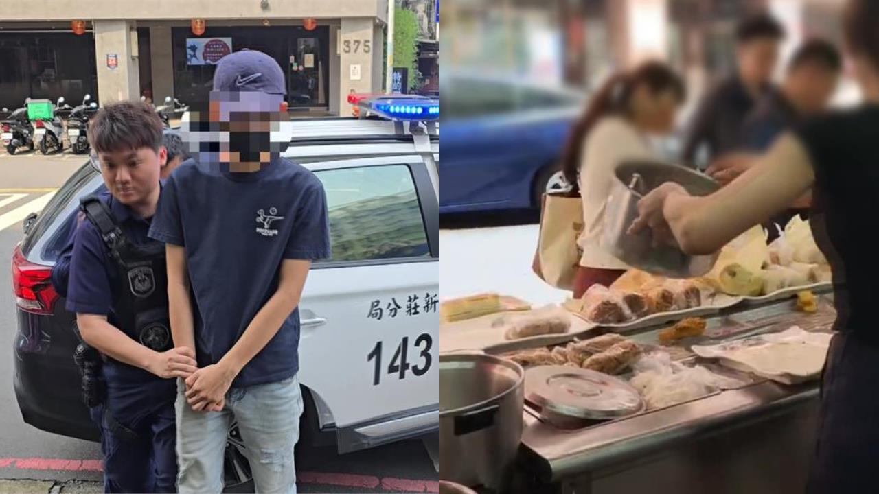 新莊噁男「豆漿店脫褲開擼」被逮竟辯1句！一票在地人認證：老闆娘很漂亮