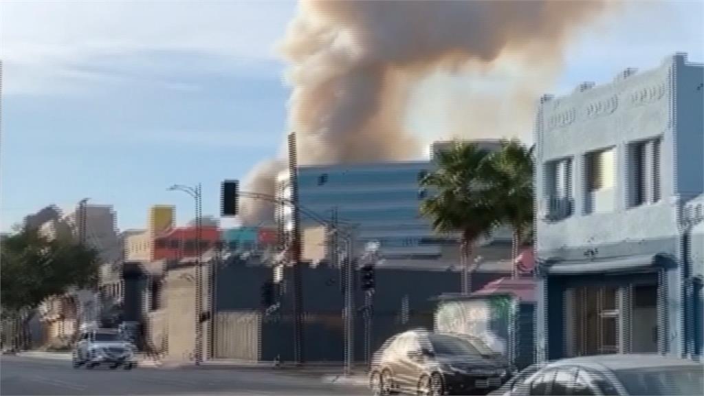 洛杉磯大麻提煉油廠大火 11名消防員灼傷送醫