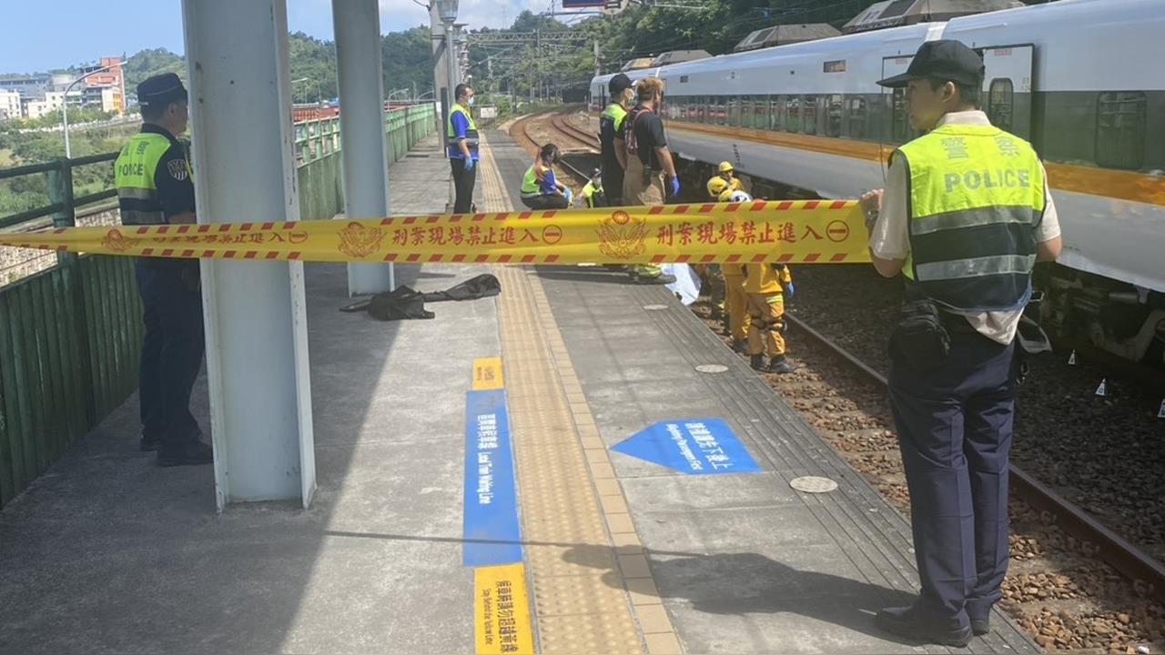快新聞／台鐵基隆百福站「1男墜落軌道」！　太魯閣號反應不及撞上慘死