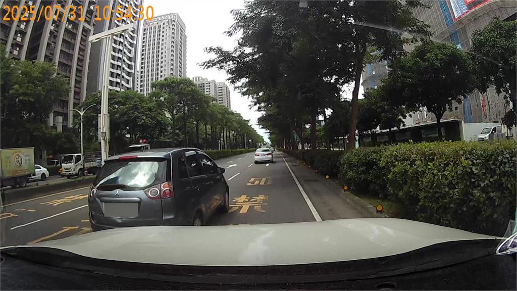 【有片】遭惡意逼車逕行檢舉 桃園警：未達「多次、密集、連貫」不處罰
