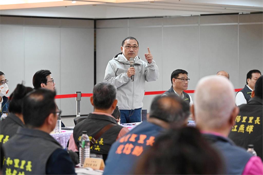 快新聞/主持三重行動治理座談 侯友宜:《財劃法》通過後將儘量滿足地方
